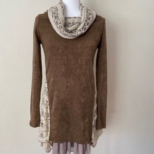 Altar’d State Brown sweater dress